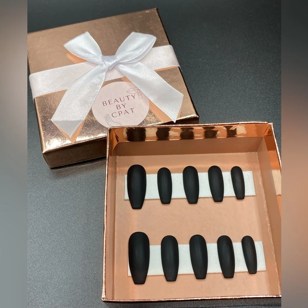 CHOOSE YOUR COLOUR HANDMADE LUXURY PRESS ON NAILS - Picture 8 of 13